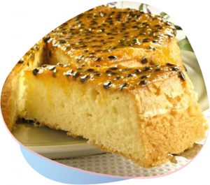 Bolo de maracujá